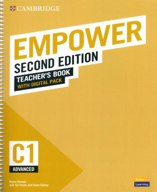 Empower (Second edition) Advanced C1 Teacher's Book with Digital Pack / Книга для учителя с онлайн-кодом