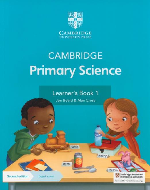 Cambridge Primary Science (Second Edition) Learner's Book 1 with Digital Access / Учебник + онлайн-доступ