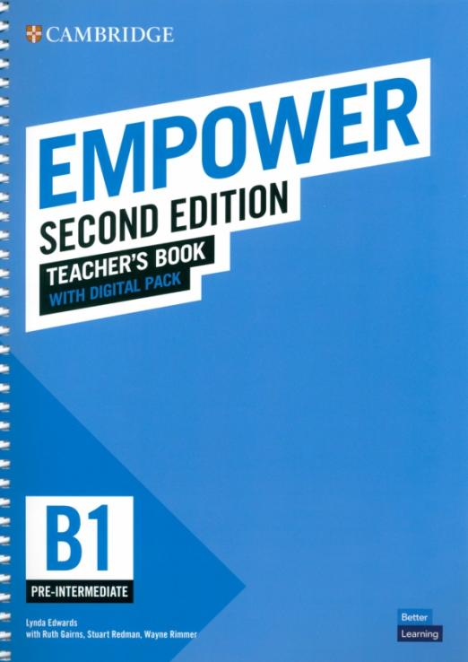 Empower (Second edition) Pre-Intermediate B1 Teacher's Book with Digital Pack / Книга для учителя с онлайн-кодом