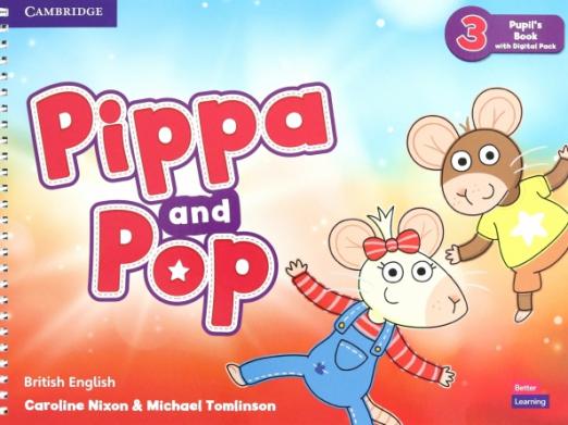 Pippa and Pop 3 Pupil's Book with Digital Pack / Учебник + онлайн-ресурсы
