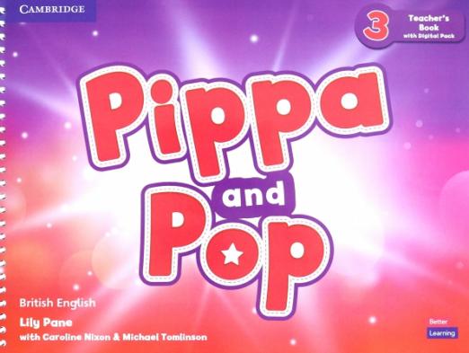 Pippa and Pop 3 Teacher's Book with Digital Pack / Книга для учителя + онлайн-ресурсы