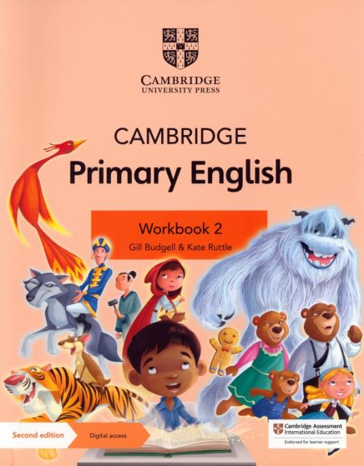 Cambridge Primary English (Second Edition) 2 Workbook with Digital Access / Рабочая тетрадь + онлайн-доступ