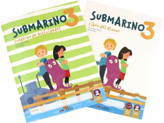 Submarino 3. Pack. Libro del alumno + Cuaderno de actividades / Учебник + рабочая тетрадь