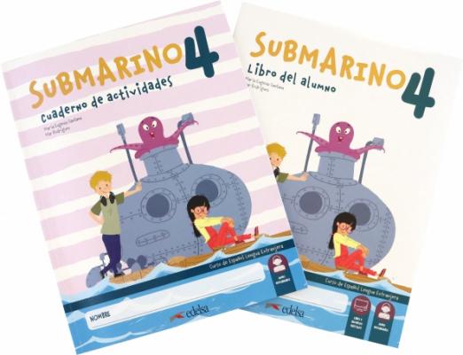 Submarino 4. Pack. Libro del alumno + Cuaderno de actividades / Учебник + рабочая тетрадь