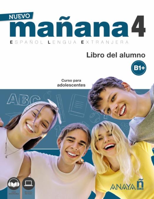 Nuevo Mañana 4. B1+. Libro del alumno / Учебник