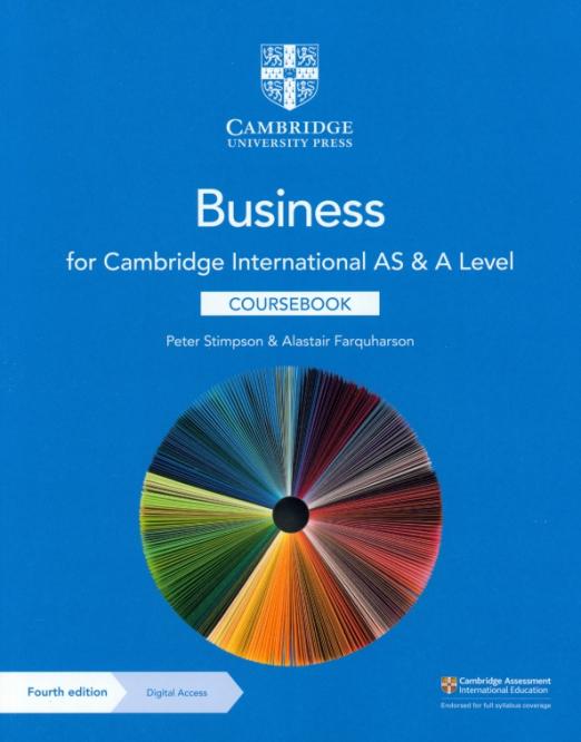 Cambridge International AS & A Level Business (Fourth Edition) Coursebook with Digital Access / Учебник + онлайн-доступ