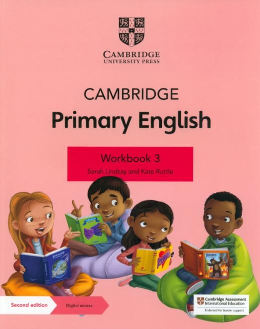 Cambridge Primary English (Second Edition) 3 Workbook with Digital Access / Рабочая тетрадь + онлайн-доступ