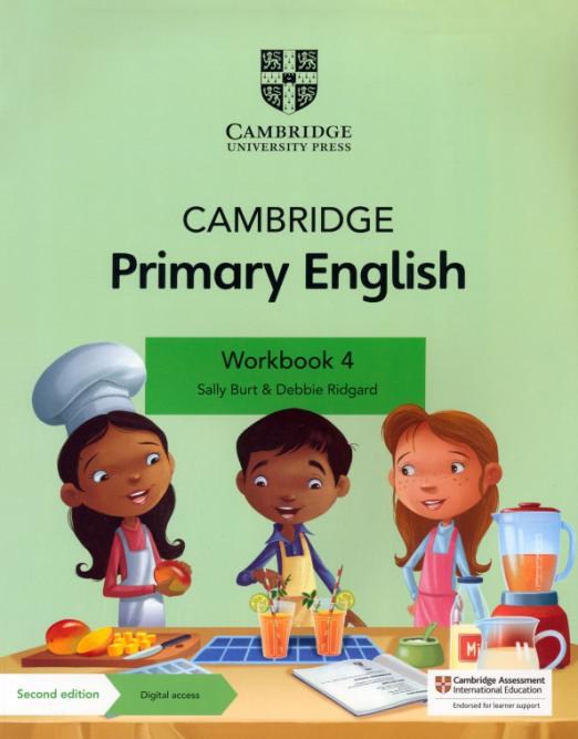 Cambridge Primary English (Second Edition) 4 Workbook with Digital Access / Рабочая тетрадь + онлайн-доступ