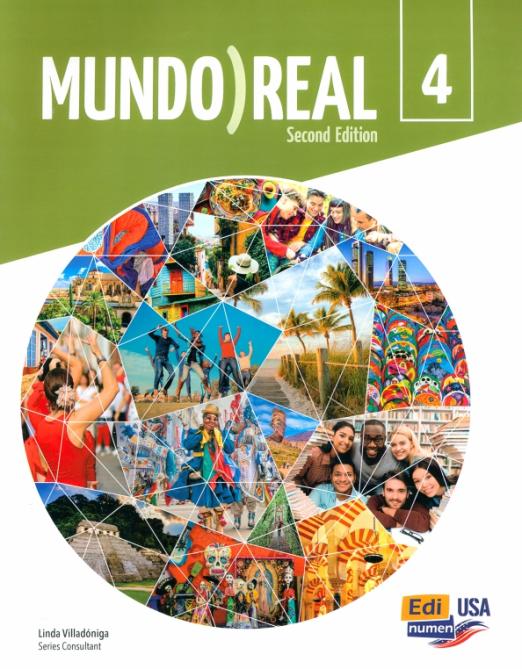 Mundo Real 4 (2nd Edition) Student print edition + Online access / Учебник + онлайн-доступ