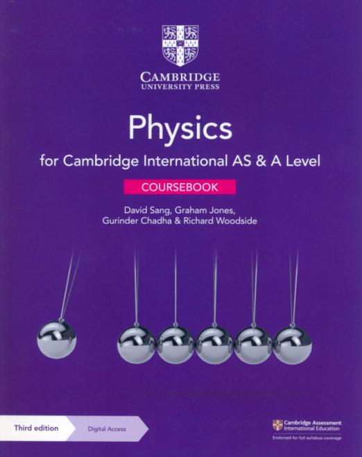 Cambridge International AS & A Level Physics. (Third Edition) Coursebook with Digital Access / Учебник + онлайн-доступ