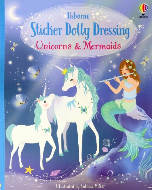 Sticker Dolly Dressing. Unicorns and Mermaids