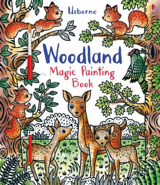 Woodland. Magic Painting Book