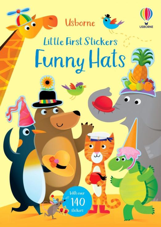 Little First Stickers. Funny Hats