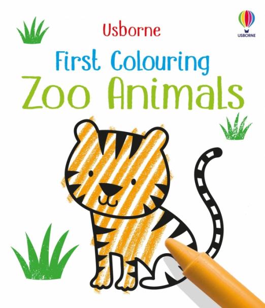 First Colouring. Zoo Animals
