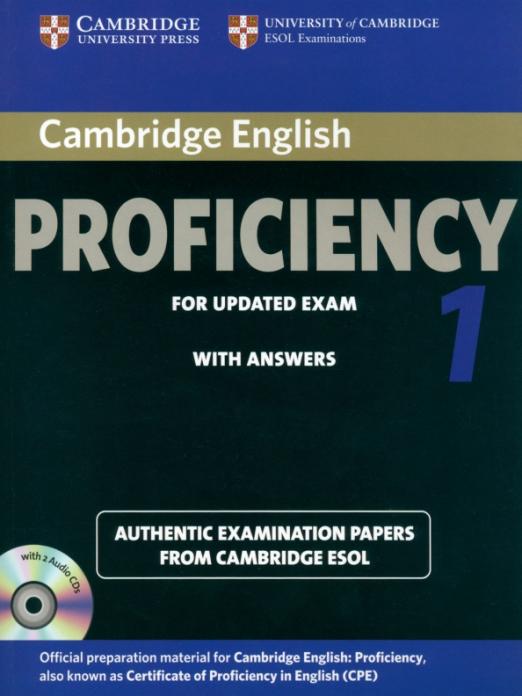 Cambridge English Proficiency 1 + Answers + Audio CDs / Тесты + ответы + аудиодиски