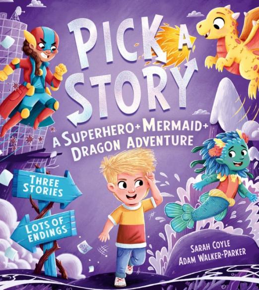 Pick a Story. A Superhero + Mermaid + Dragon Adventure