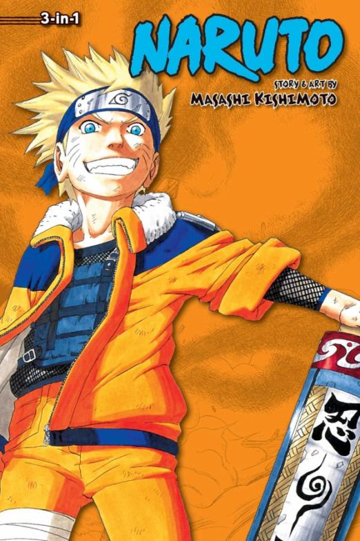 Naruto. 3-in-1 Edition. Volume 4