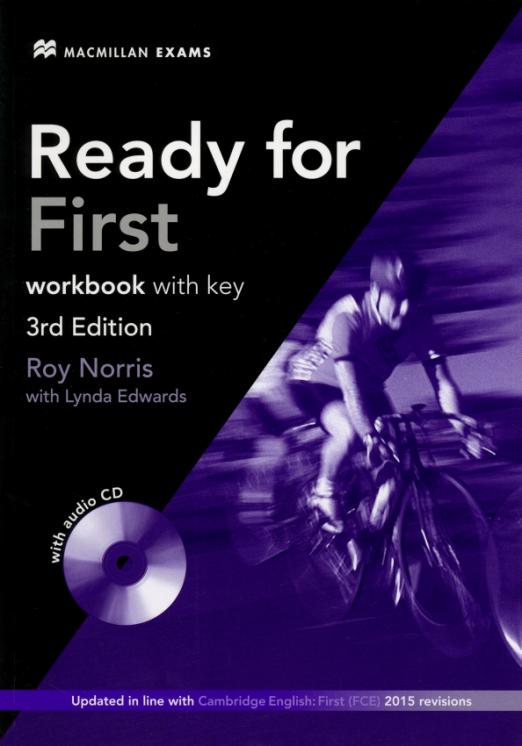 Ready for First (3rd edition) Workbook + Audio CD + Key / Рабочая тетрадь + ответы