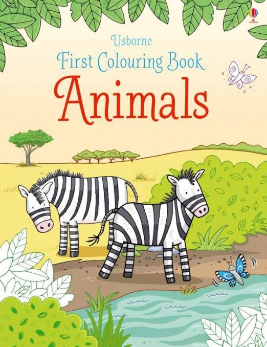First Colouring Book. Animals