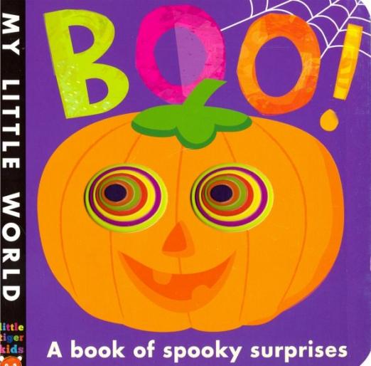 Boo!: A book of spooky surprises (board book)