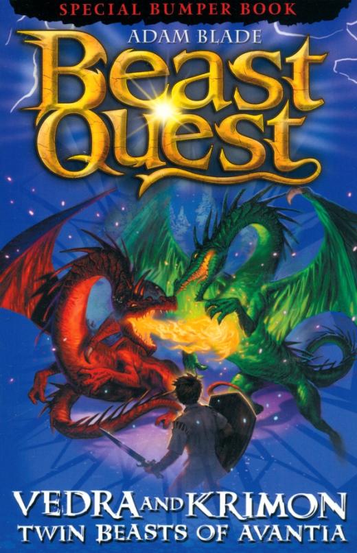 Beast Quest Vedra & Krimon Twin Beasts of Avantia