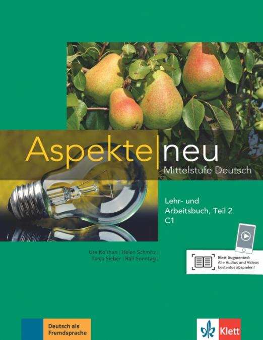 Aspekte neu C1.2 Lehr- und Arbeitsbuch + CD / Учебник + рабочая тетрадь C1.2 + CD