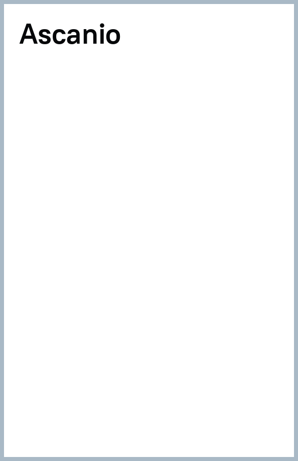 Ascanio