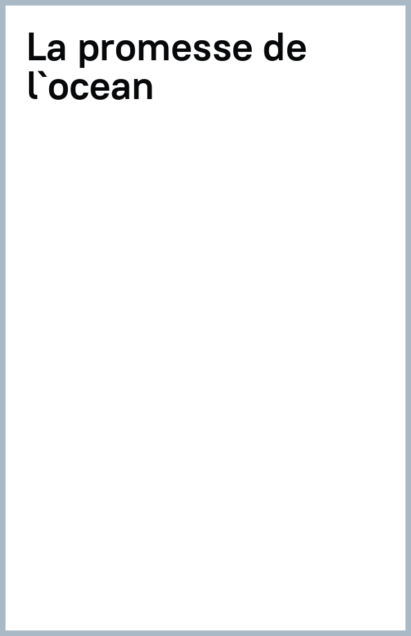 La Promesse de l'océan