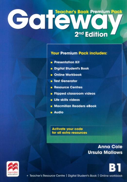 Gateway (2nd Edition) B1 Teacher's Book Premium Pack / Книга для учителя