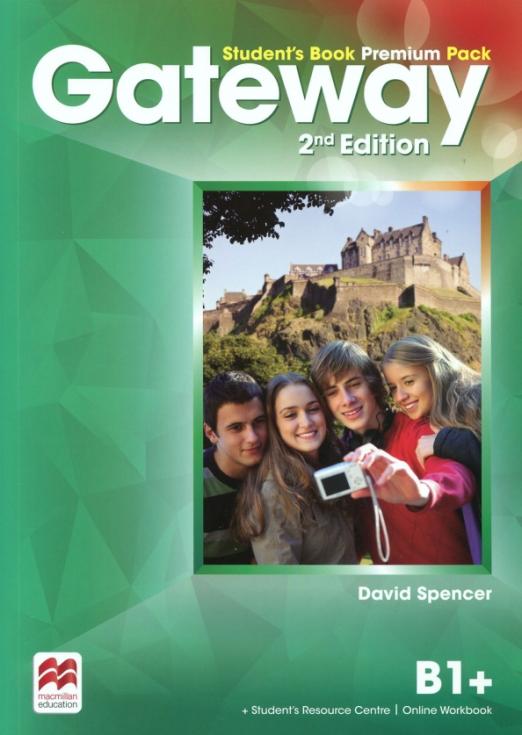 Gateway (2nd Edition) B1+ Student's Book Premium Pack / Учебник + онлайн-тетрадь
