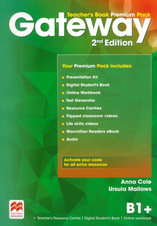 Gateway (2nd Edition) B1+ Teacher's Book Premium Pack / Книга для учителя