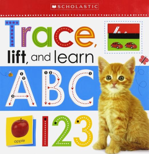 Trace, Lift, and Learn. ABC & 123 (board book)