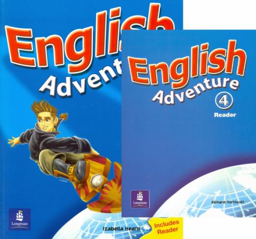 English Adventure 4 Pupils' Book + Reader / Учебник + книга для чтения