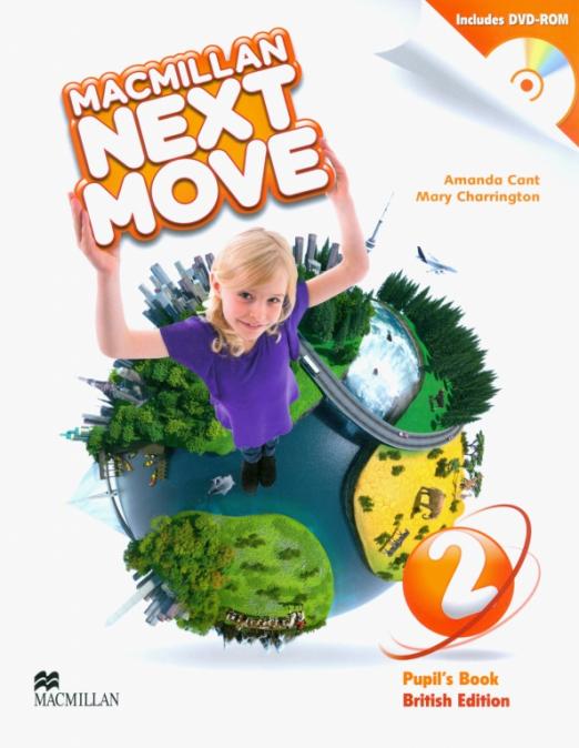 Macmillan Next Move 2 Pupil's Book + DVD-ROM / Учебник