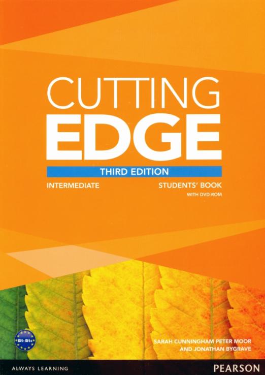 Cutting Edge (Third Edition) Intermediate Students' Book + DVD / Учебник + DVD