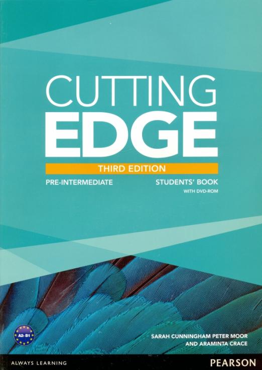 Cutting Edge (Third Edition) Pre-Intermediate Students' Book + DVD / Учебник + DVD