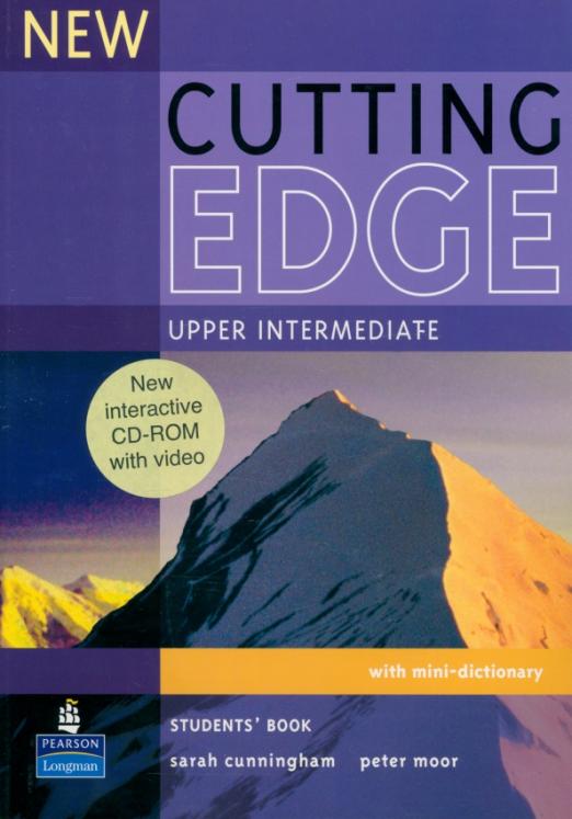 New Cutting Edge Upper-Intermediate Students Book + CD-ROM / Учебник + CD