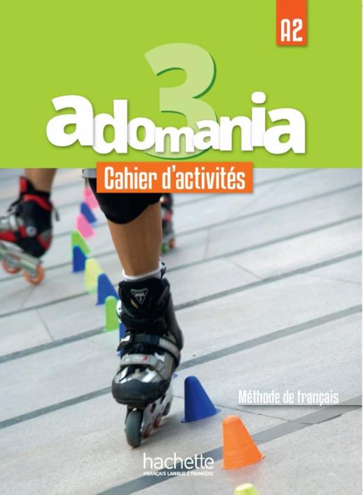Adomania 3 Cahier d'activites + CD audio + Parcours digital / Рабочая тетрадь