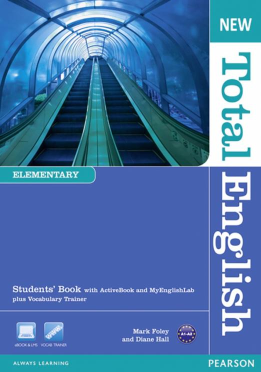 New Total English Elementary Students' Book with Active Book + MyEnglishLab + DVD / Учебник + электронная версия + онлайн-практика + DVD