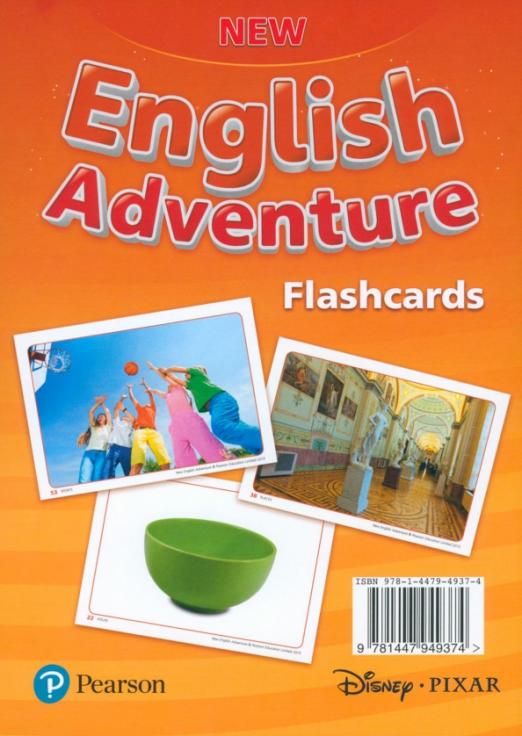 New English Adventure 2 Flashcards / Флэшкарты