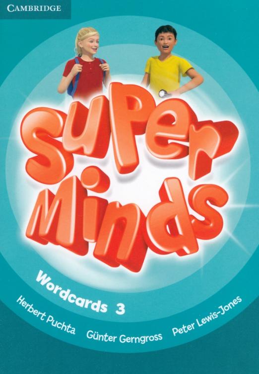 Super Minds 3 Wordcards / Лексические карточки