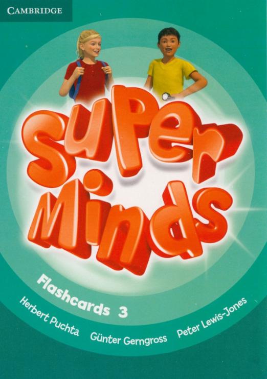Super Minds 3 Flashcards pack of 83 / Флешкарты