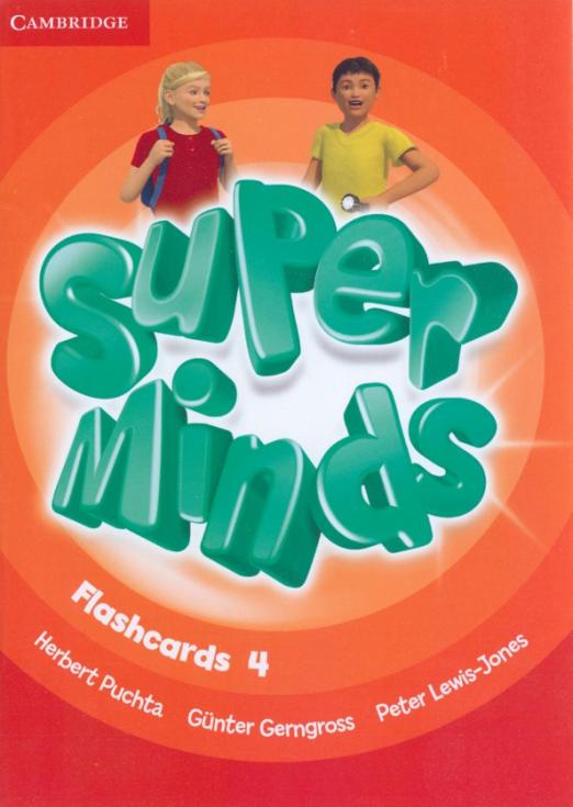 Super Minds 4 Flashcards pack of 89 / Флешкарты