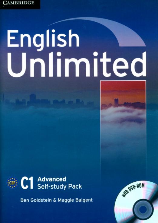 English Unlimited Advanced Self-study Pack Workbook + DVD-ROM / Рабочая тетрадь + DVD