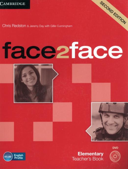 Face2Face (Second Edition) Elementary Teacher's Book + DVD / Книга для учителя + DVD