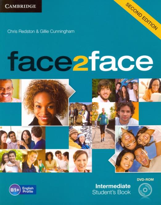 Face2Face (Second Edition) Intermediate Student's Book + DVD / Учебник + DVD