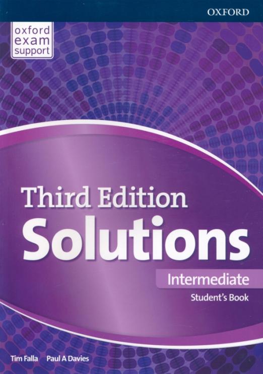 Solutions Third Edition Intermediate Student's Book Учебник