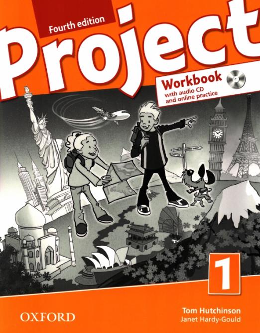 Project Fourth Edition 1 Workbook with Online Practice CD Рабочая тетрадь с онлайн практикой