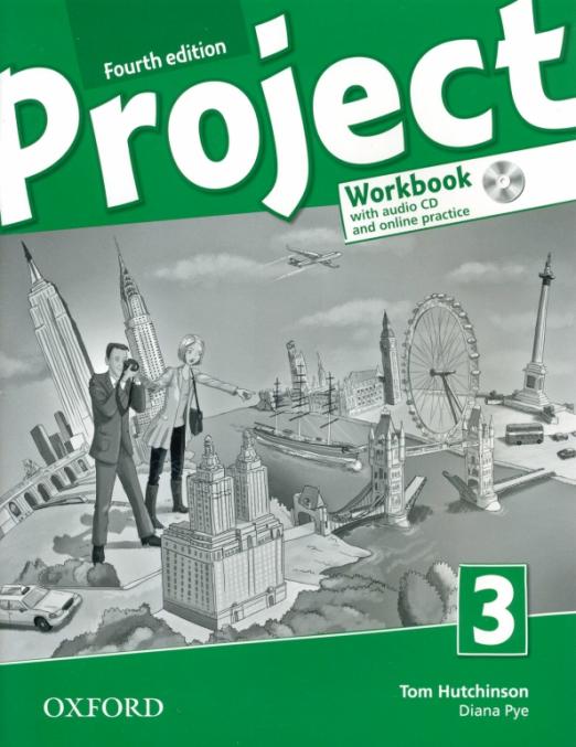 Project Fourth Edition 3 Workbook with Online Practice CD Рабочая тетрадь с онлайн практикой