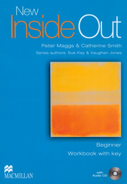 NEW Inside Out Beginner Workbook + Audio CD + key / Рабочая тетрадь + ответы